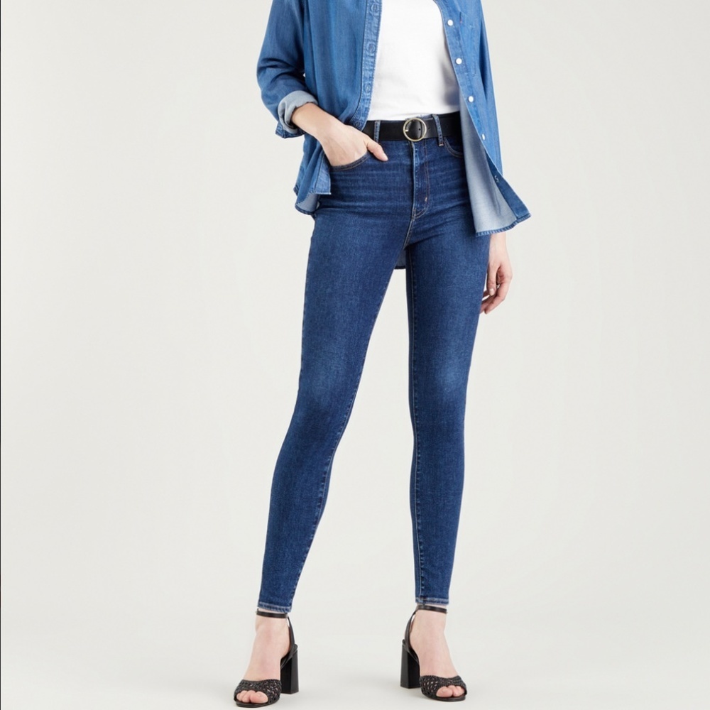 Levi's® Mile High Super Skinny Jeans Sz25